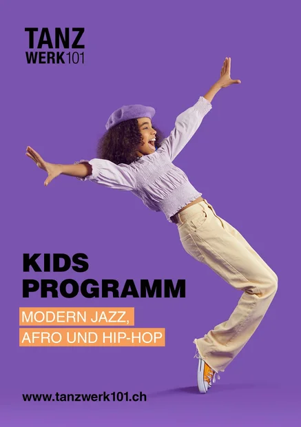 neutrale Kids Programm Flyer